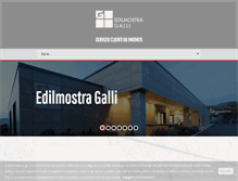 Tablet Screenshot of edilmostragalli.it